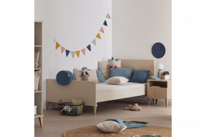 Jonte von Paidi - Jugendzimmer-Set 2-teilig cashmere-beige - Stripy-Light-Oak