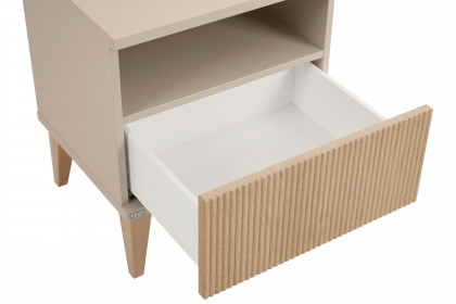 Jonte von Paidi - Jugendzimmer-Set 2-teilig cashmere-beige - Stripy-Light-Oak