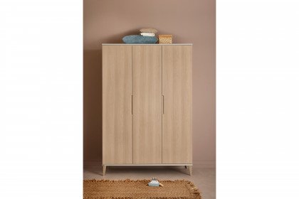 Jonte von Paidi - Jugendzimmer-Set 2-teilig cashmere-beige - Stripy-Light-Oak