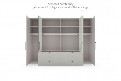 Kreta von Wiemann - Funktionsschrank Front Champagnerglas