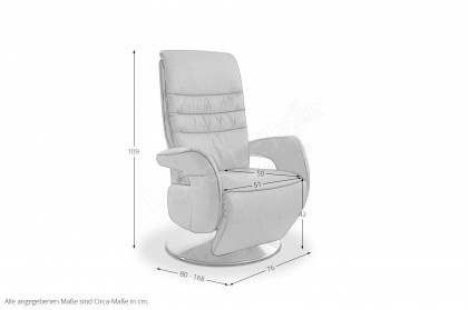 Choice Style von Polsteria - Relaxsessel yellow