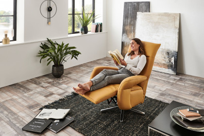 Choice Style von Polsteria - Drehsessel curry