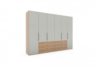 Malta von Wiemann - Funktionsschrank Eiche teilmassiv - Champagnerglas