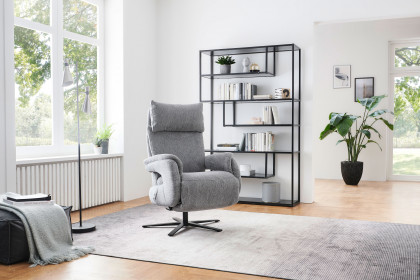 Felix Style Lazyline von Polsteria - Relaxsessel grau