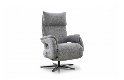 Felix Style Lazyline von Polsteria - Relaxsessel grau