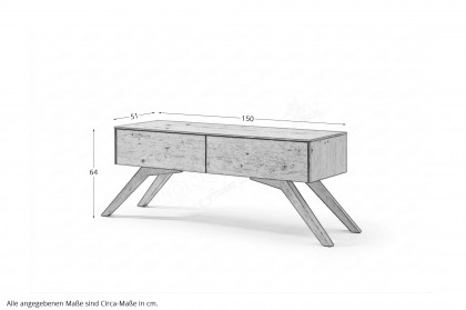 Selecto von Schösswender - Lowboard SE 05 Wildeiche/ Samtlack
