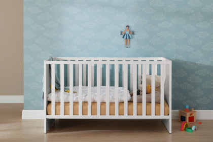 Little Snu von Paidi - Bett weiß 70x140 cm mit vielen Umbaufunktionen