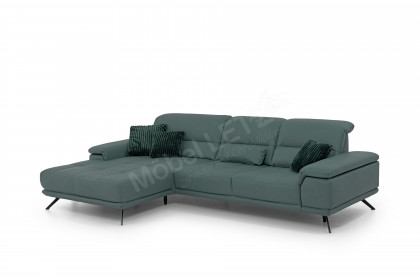 PN-EM19074 von Polinova - Ledersofa Variante links opal