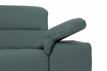 PN-EM19074 von Polinova - Ledersofa Variante links opal