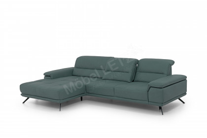 PN-EM19074 von Polinova - Ledersofa Variante links opal