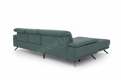PN-EM19074 von Polinova - Ledersofa Variante links opal