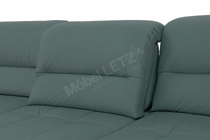 PN-EM19074 von Polinova - Ledersofa Variante links opal