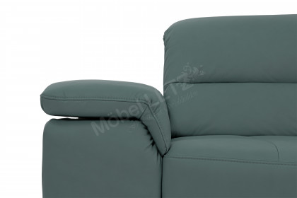 PN-EM19074 von Polinova - Ledersofa Variante rechts opal