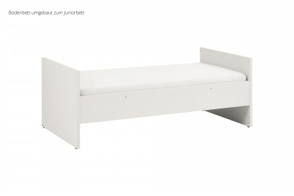 Little Snu von Paidi - Bodenbett kreideweiß 70x140 cm