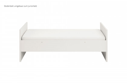 Little Snu von Paidi - Bodenbett kreideweiß 70x140 cm