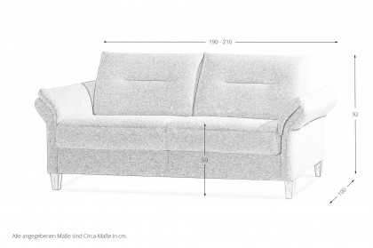 Lucy-Sleep von Restyl - Schlafsofa beige