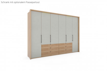 Malta von Wiemann - Schlafzimmer Eiche teilmassiv - Champagnerglas