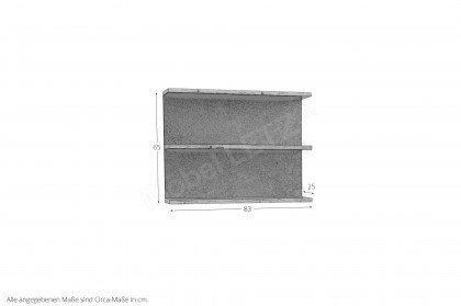 Selecto von Schösswender - Hängeregal SE 18O Wildeiche barrique geölt