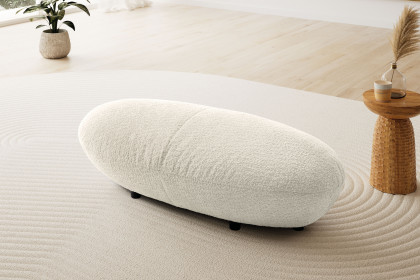 KOINOR Stones - Designersofa Variante rechts weiß