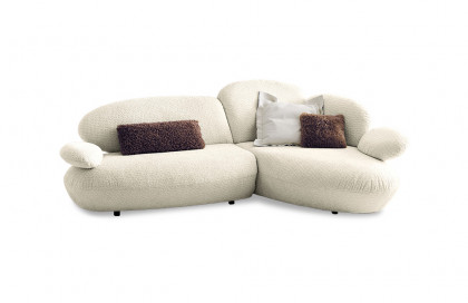 KOINOR Stones - Designersofa Variante rechts weiß