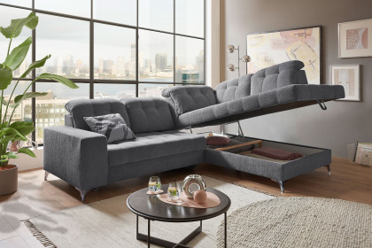 Varadero von ED-Lifestyle - Ecksofa rechts anthrazit