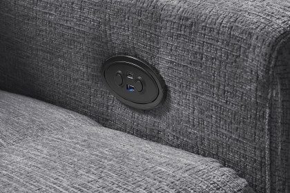 Varadero von ED-Lifestyle - Ecksofa links anthrazit