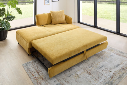 Ilka-Sleep von Bali - Einzelliege mit Schlaffunktion gelb