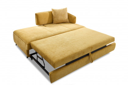 Ilka-Sleep von Bali - Einzelliege mit Schlaffunktion gelb