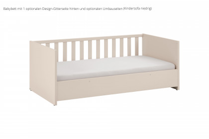 Little Snu von Paidi - Babybett 70x140 cm cashmere-beige