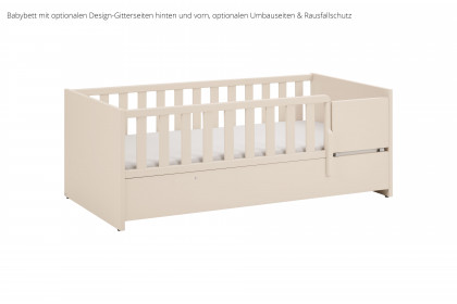 Little Snu von Paidi - Babybett 70x140 cm cashmere-beige
