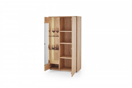 Vala von Hartmann - Highboard aus massiver Kerneiche