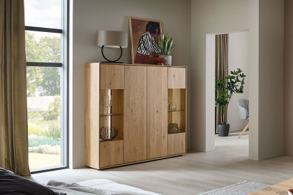 Vala von Hartmann - Highboard Kerneiche massiv