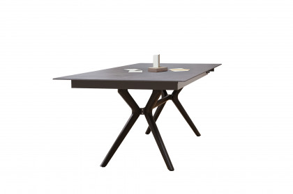 Atlas von SIT Mobilia - Esszimmertisch Beton dunkel/ Eiche schwarz