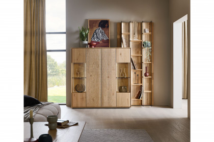 Vala von Hartmann - Highboard 7141 Kerneiche massiv