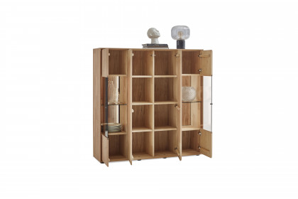 Vala von Hartmann - Highboard 7141 Kerneiche massiv