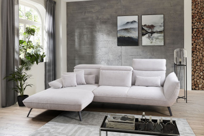 Brix von Poco - Sofagarnitur links silber