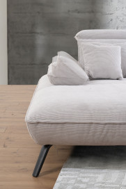 Brix von Poco - Sofagarnitur links silber