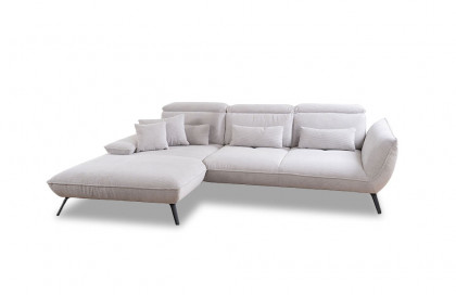 Brix von Poco - Sofagarnitur links silber