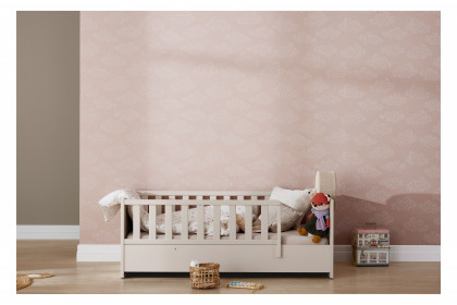 Little Snu von Paidi - Design-Bodenbett 70x140 cm cashmere-beige