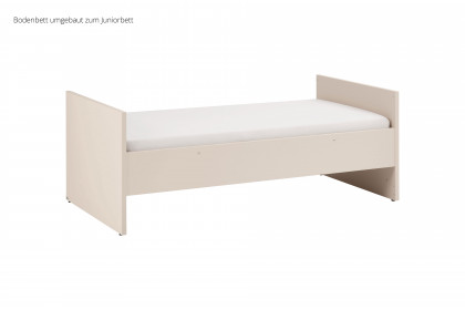 Little Snu von Paidi - Design-Bodenbett 70x140 cm cashmere-beige