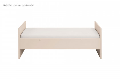 Little Snu von Paidi - Design-Bodenbett 70x140 cm cashmere-beige