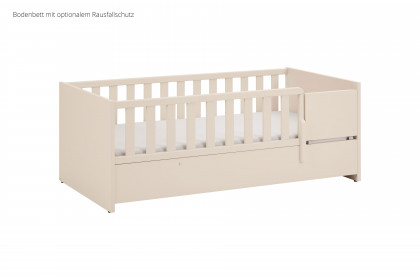 Little Snu von Paidi - Design-Bodenbett 70x140 cm cashmere-beige