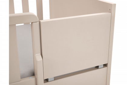 Little Snu von Paidi - Design-Bodenbett 70x140 cm cashmere-beige