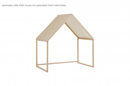 Little Snu von Paidi - bodennahes Design-Kinderbett cashmere-beige
