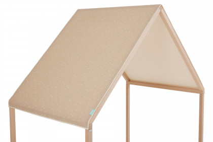 Little Snu von Paidi - bodennahes Design-Kinderbett cashmere-beige