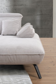 Brix von Poco - Sofagarnitur rechts silber