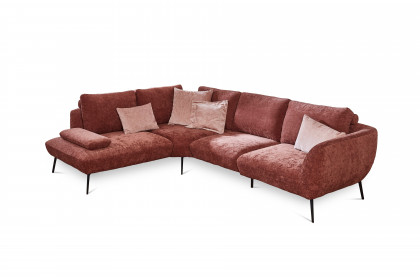 Benton von Poco - Eckcouch links kupfer