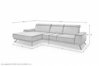 PN-EM22041 von Polinova - Ecksofa Variante links kurkuma
