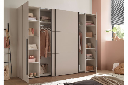 Maturs von POL Power - Kleiderschrank kaschmir mit viel Innenzubehör