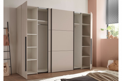 Maturs von POL Power - Kleiderschrank kaschmir mit viel Innenzubehör